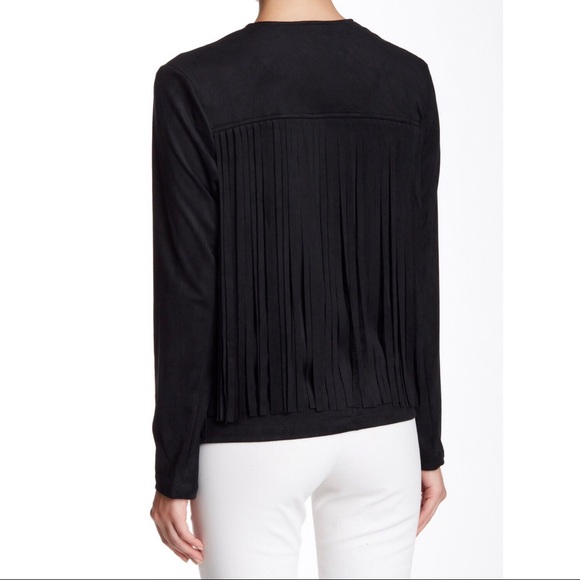 Cupcakes & Cashmere Jimi Faux Suede Jacket - Picture 2 of 2